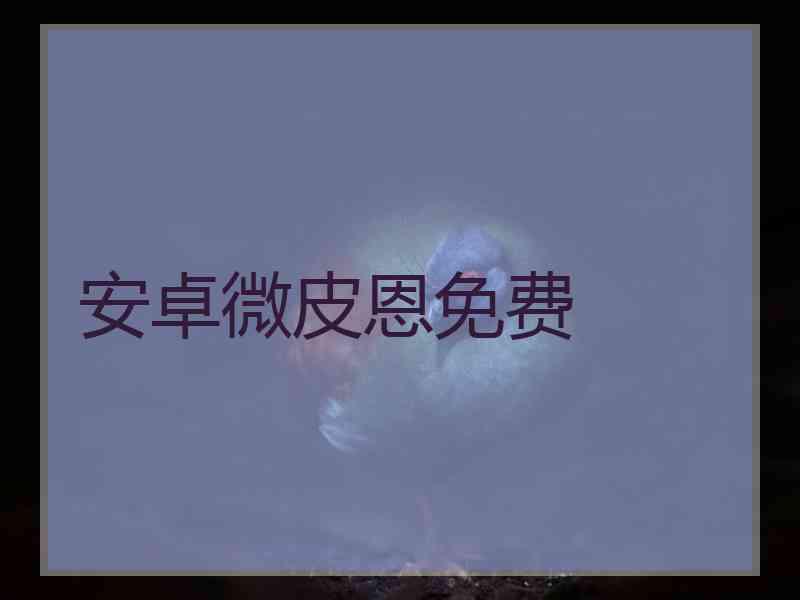 安卓微皮恩免费