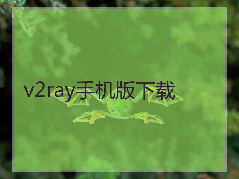 v2ray手机版下载