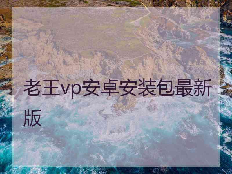 老王vp安卓安装包最新版