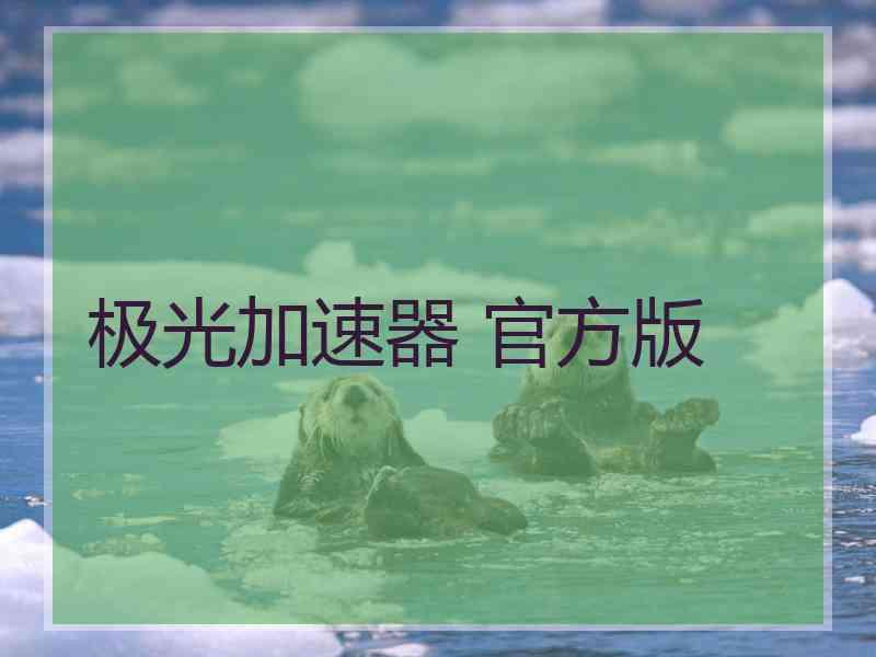 极光加速器 官方版