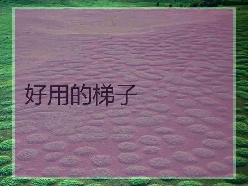 好用的梯子