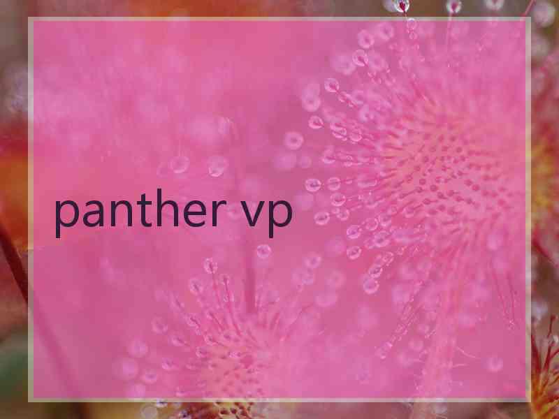 panther vp