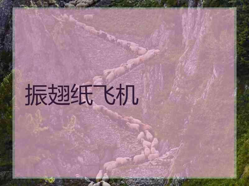 振翅纸飞机
