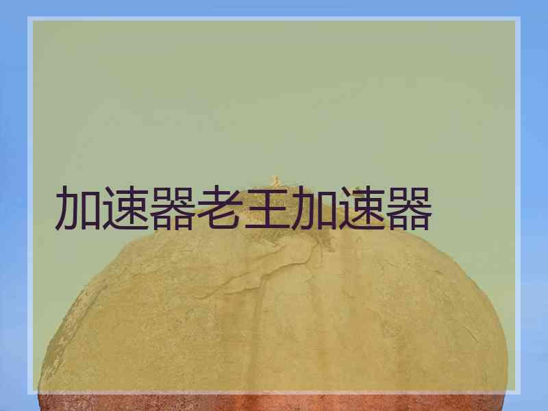 加速器老王加速器