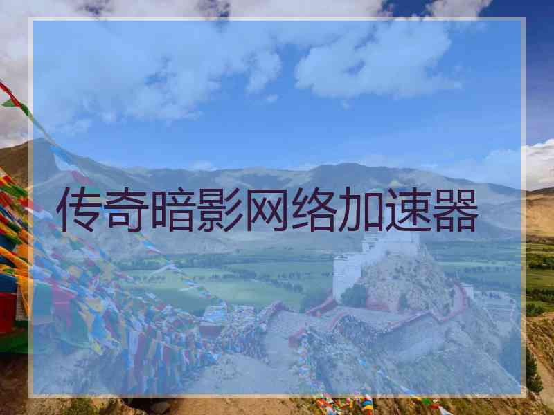 传奇暗影网络加速器