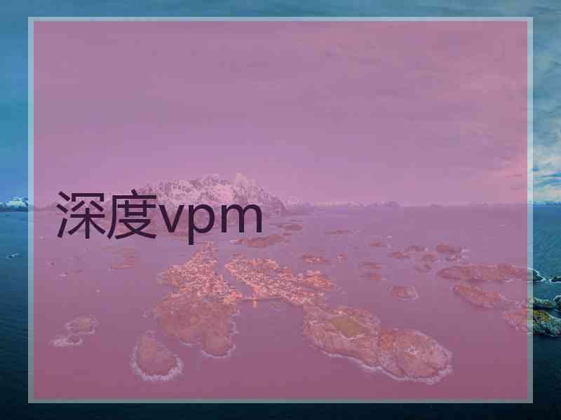 深度vpm