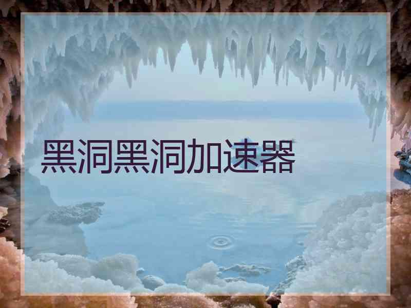 黑洞黑洞加速器
