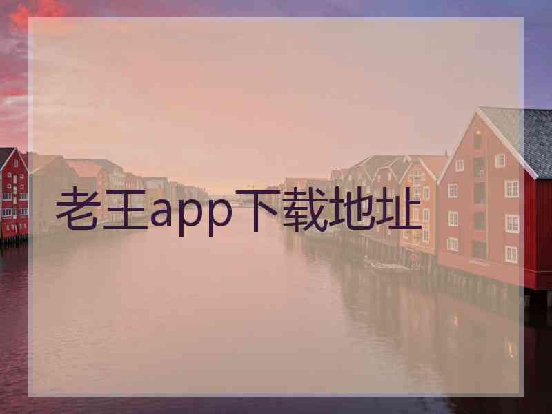 老王app下载地址