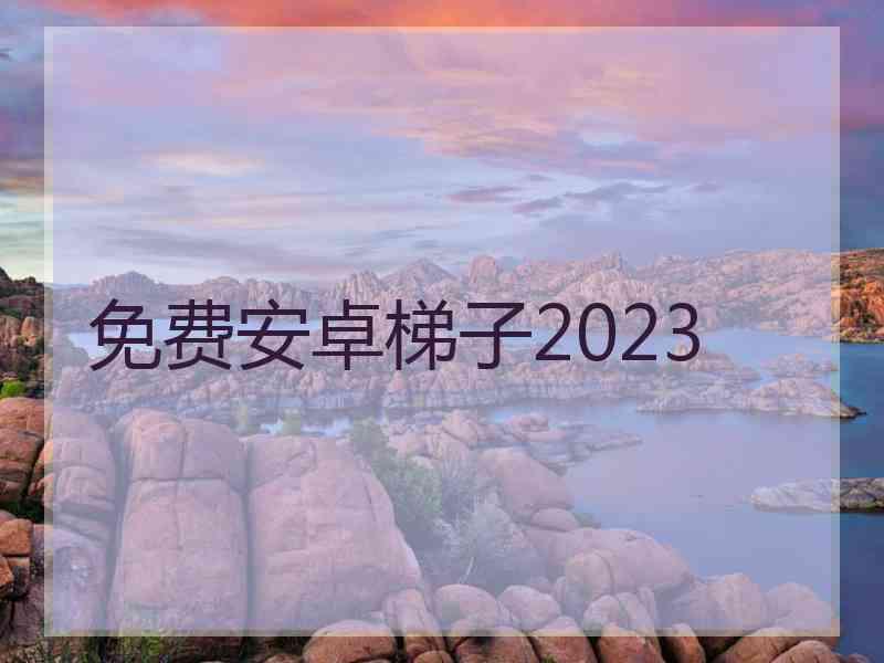 免费安卓梯子2023