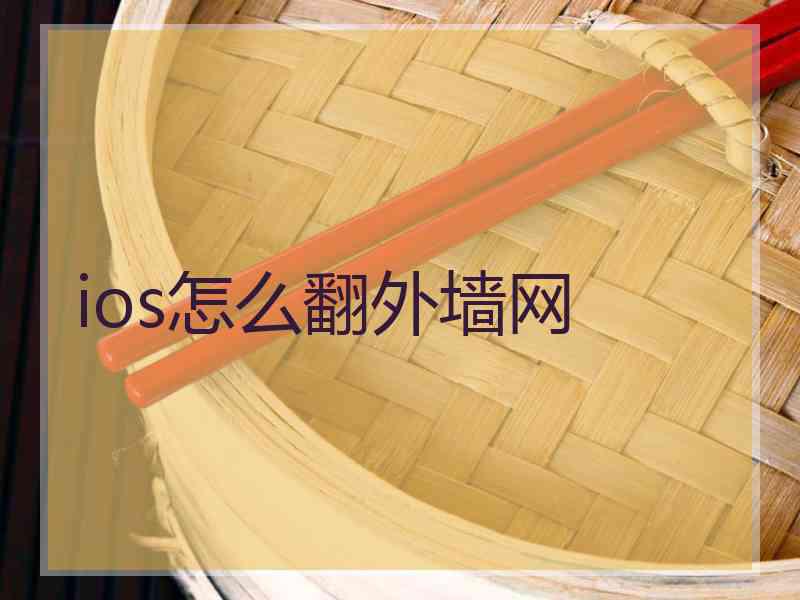 ios怎么翻外墙网