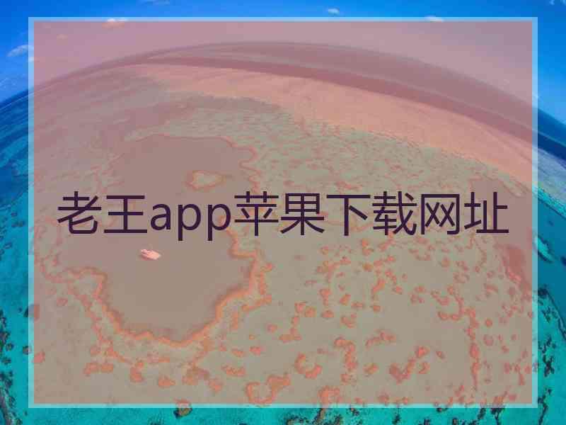 老王app苹果下载网址