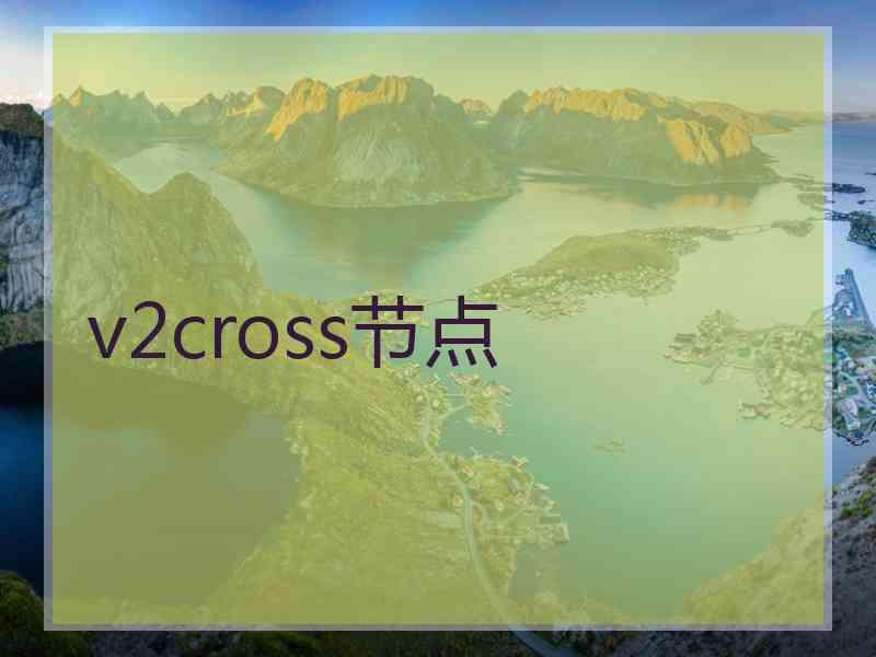 v2cross节点