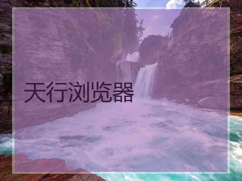 天行浏览器