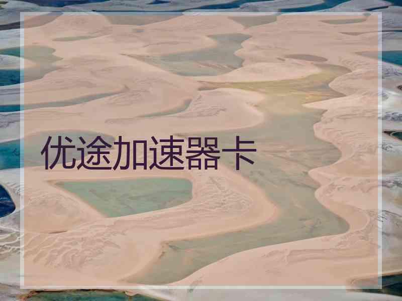 优途加速器卡