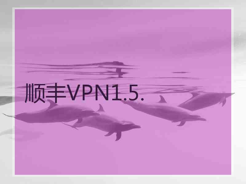 顺丰VPN1.5.