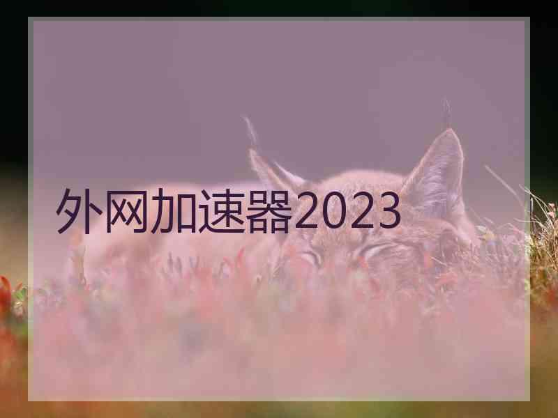 外网加速器2023