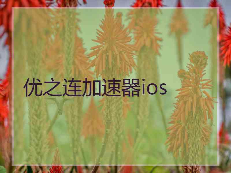优之连加速器ios