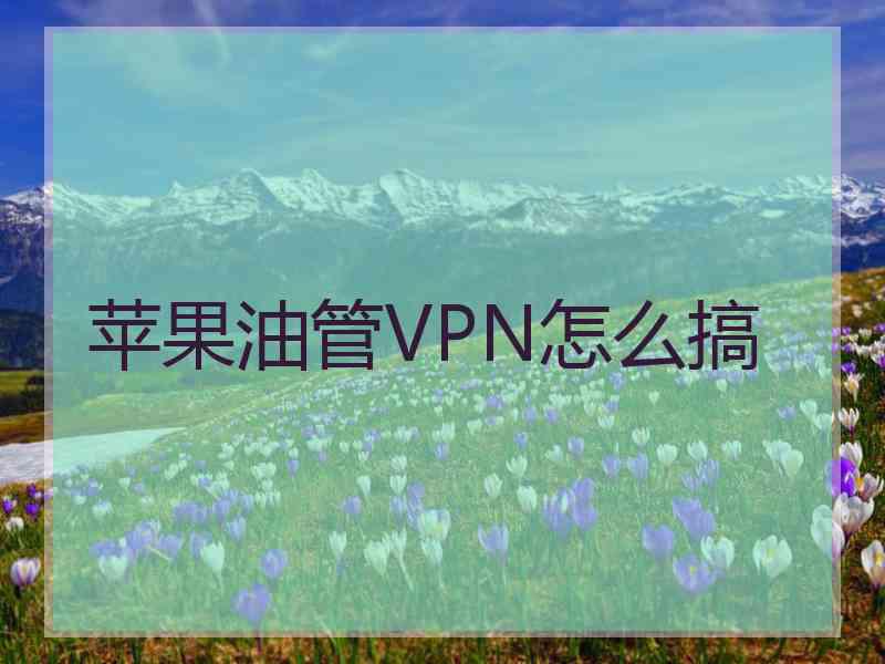 苹果油管VPN怎么搞
