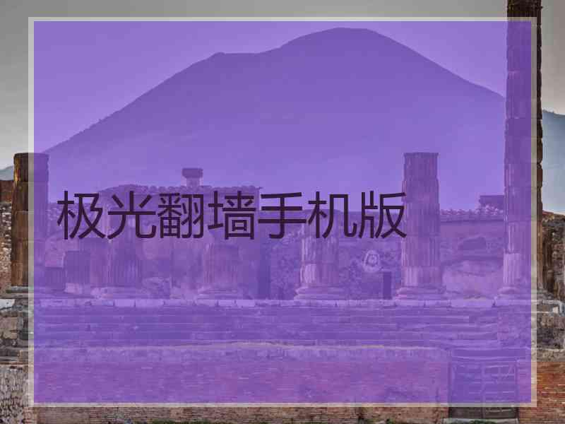 极光翻墙手机版