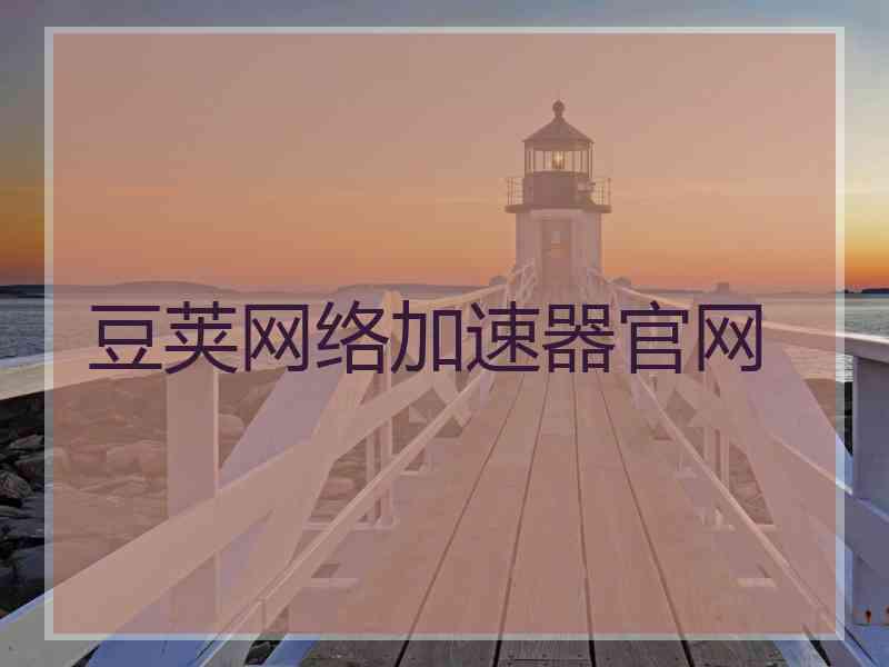 豆荚网络加速器官网