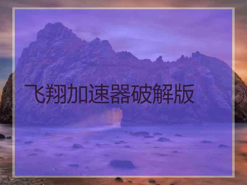 飞翔加速器破解版